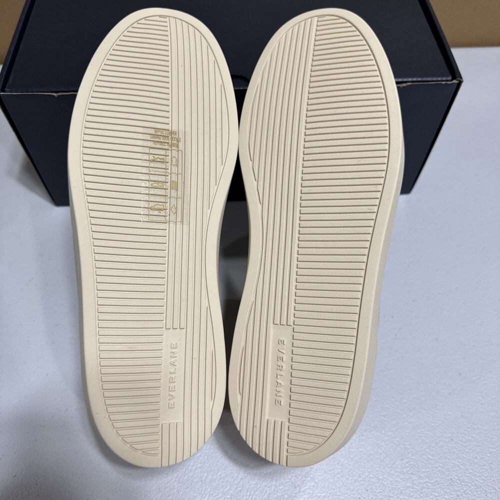 Everlane Desert Shoe Beige Suede Lace Shoes Mens 9.5 Low Top Loafers Minimalist - Picture 6 of 10